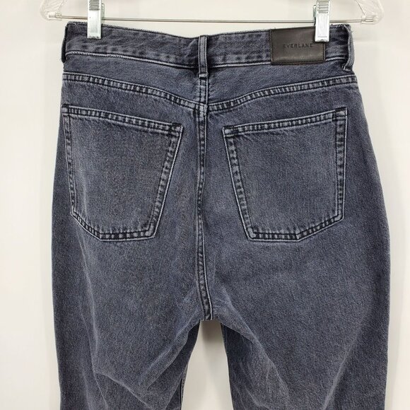 Everlane The Curvy 90's Cheeky Straight Grey Women's Denim Jeans 28 Regular - Picture 10 of 11
